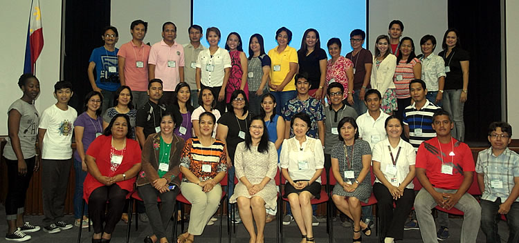 Participants of the writeshop with the SEARCA-UPLB Project Management Team