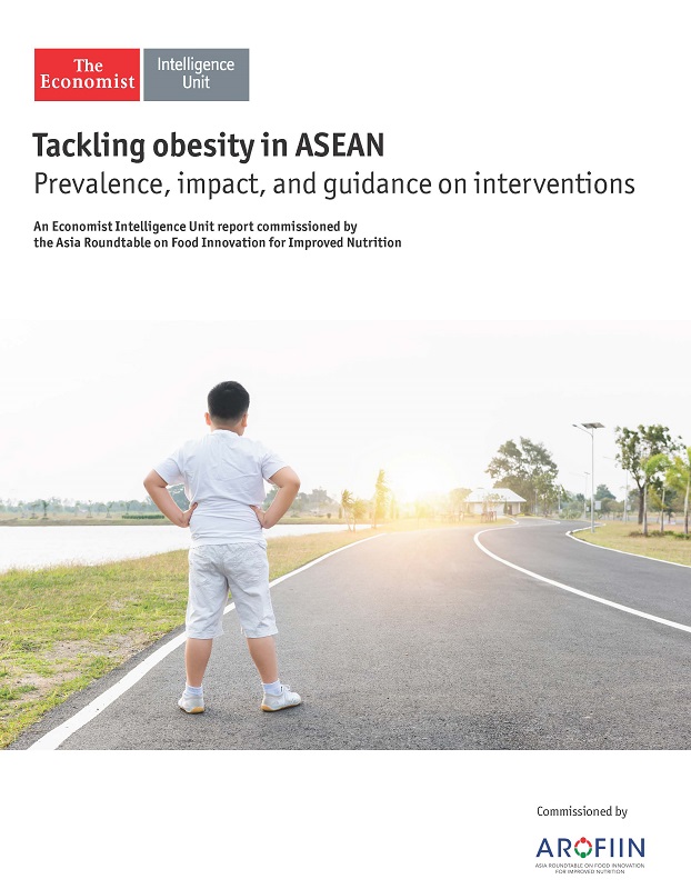 The "Tackling obesity in ASEAN: Prevalence, impact, and guidance on interventions" report, commissioned by the Asia Roundtable on Food Innovation for Improved Nutrition (ARoFIIN) and carried out by the Economist Intelligence Unit (EIU), was launched on 1 June 2017 in Singapore.