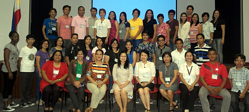 Participants of the writeshop with DepEd and Project Management Team.