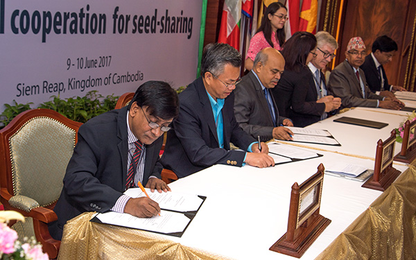 agreement on multi country seed sharing reached 01