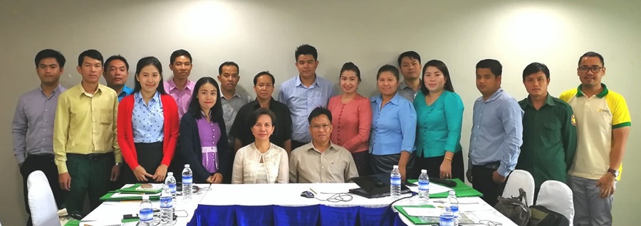 Participants to the pilot testing of the Project Development Toolkit and validation of Gap Analysis in Lao PDR