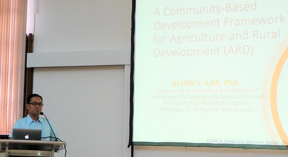 searca scholar presents community based framework agriculture and rural development 02