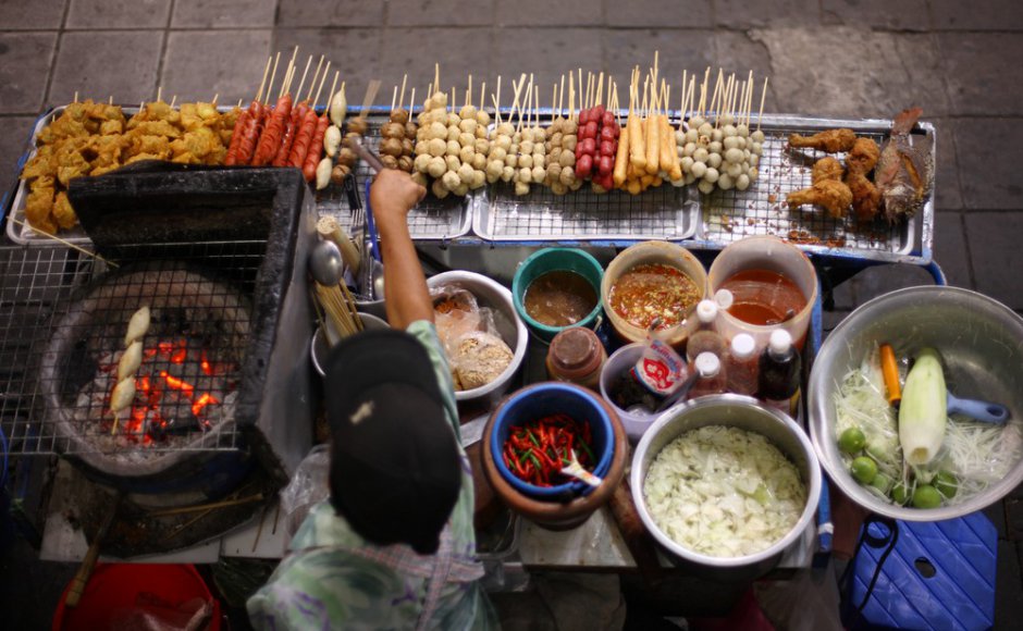 A street vendor in Bangkok, Thailand. Source: David Kucera/Shutterstock 
