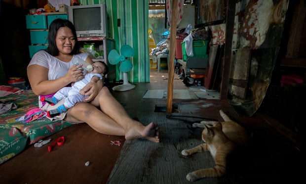  An investigation showed formula milk companies targeting those that can afford it least in the Philippines. Photograph: Hanna Adcock/Save the Children