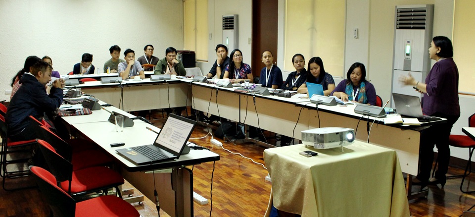 Assistant Prof. Elaine DC. Llarena, Project Leader, provided the course introduction of the IKM Mentorship Program during the 1st F2F Session on 14 September 2017 at SEARCA Headquarters in Los Baños, Laguna.