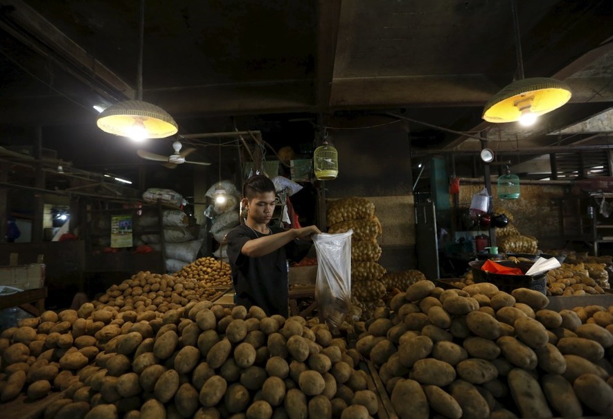 Indonesia can replace rice with local foods such as sago, cassava, sweet potato, breadfruit and bananas as sources of carbohydrates. (Reuters Photo/Nyimas Laula)