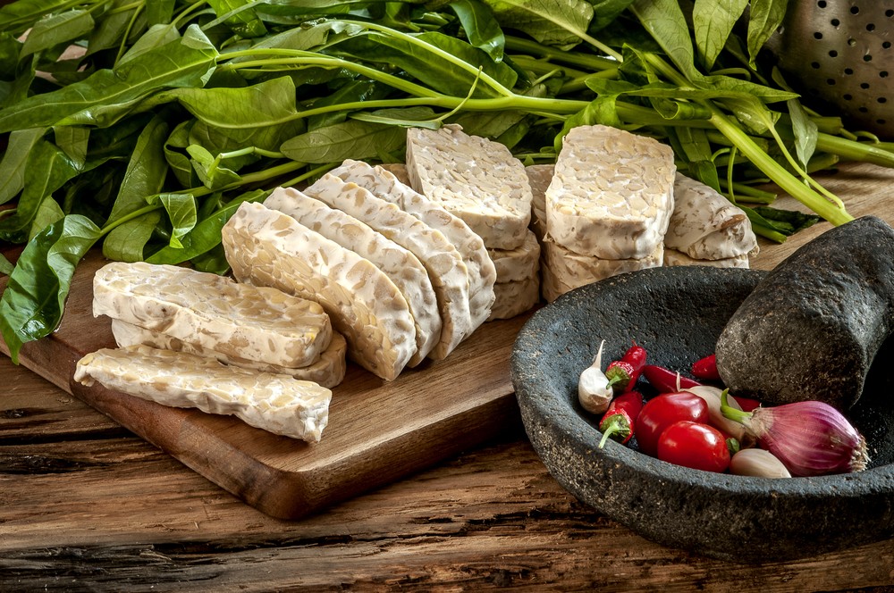 The popular Indonesian food tempeh. (Shutterstock/Arif Relano Oba)