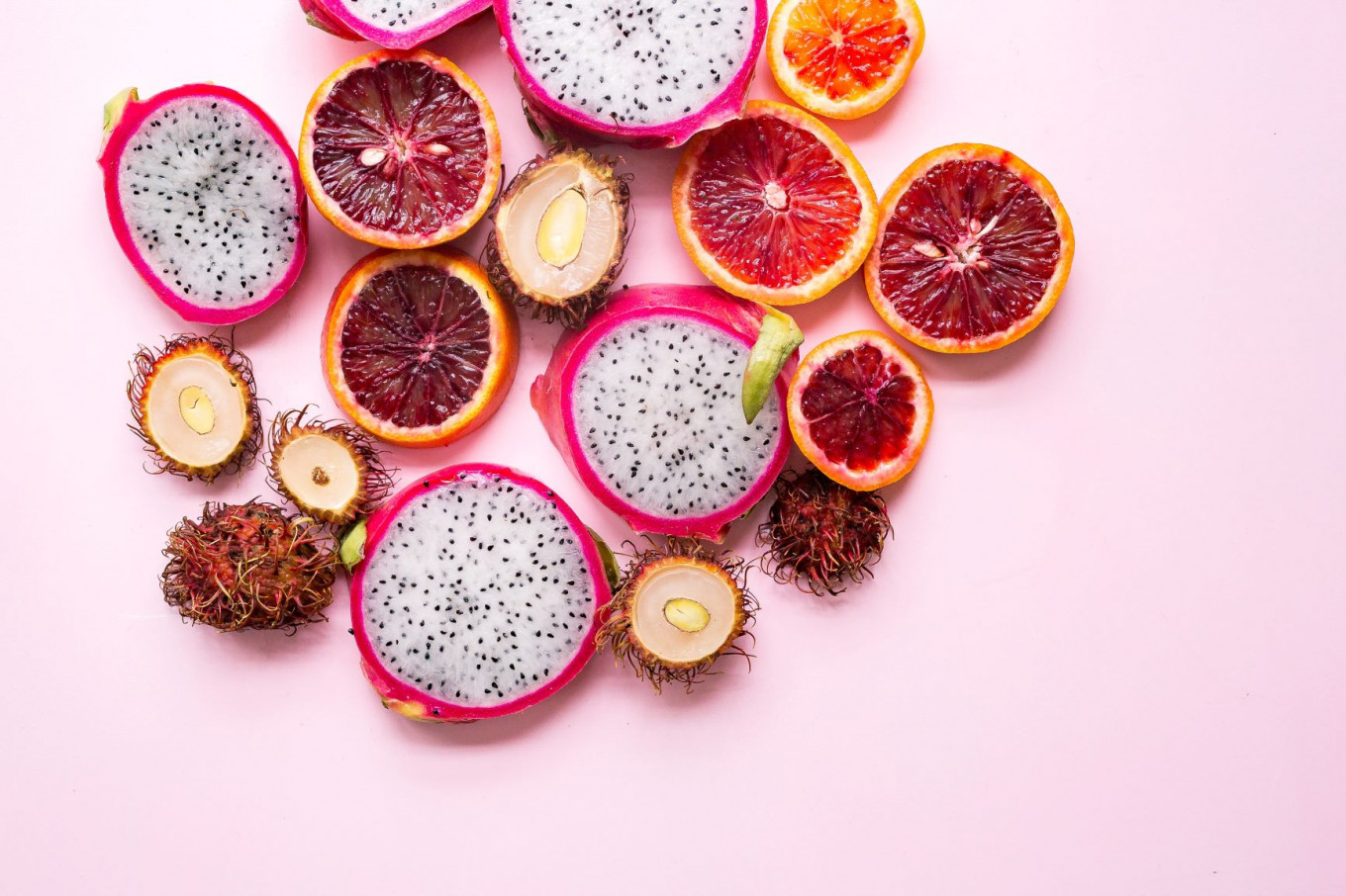 Eat the rainbow: Burgreens co-founder Max Mandias said that eating fresh fruit and vegetables is key to a healthy diet (Courtesy of Unsplash/-)