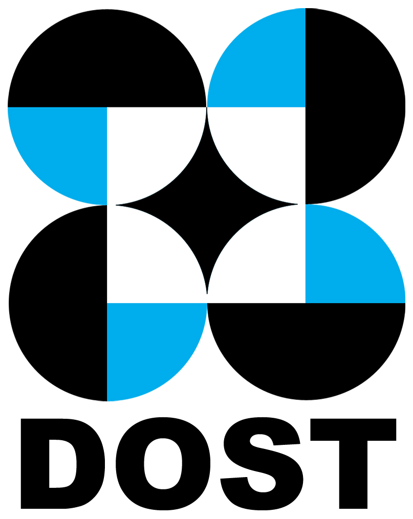 DOST corporate logo with text