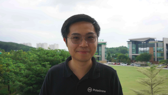 Poladrone Founder and CEO Jin Xi Cheong