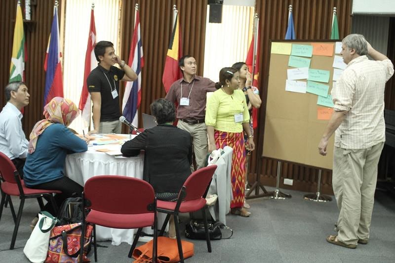 The Regional Roundtable Discussion and Workshop on the Development of an Ecological Monitoring Network in Southeast Asia attended by participants from Cambodia, Indonesia, Lao PDR, Malaysia, Myanmar, Timor Leste, Thailand, Vietnam, and the Philippines. The activity was jointly organized by SEARCA, Economy and Environment Program for Southeast Asia (EEPSEA) and FSC