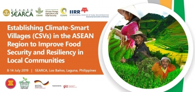 Establishing Climate-Smart Villages (CSVs) in the ASEAN Region to Improve Food Security and Resiliency in Local Communities