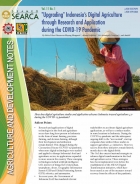 &quot;Upgrading&quot; Indonesia’s Digital Agriculture Through Research and Application during the COVID-19 Pandemic