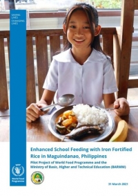 Enhanced School Feeding with Iron Fortified Rice in Maguindanao, Philippines - 2021
