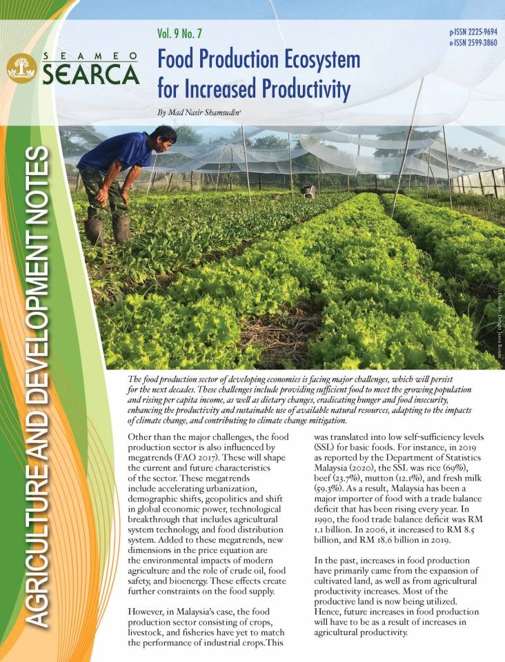 Food Production Ecosystem for Increased Productivity