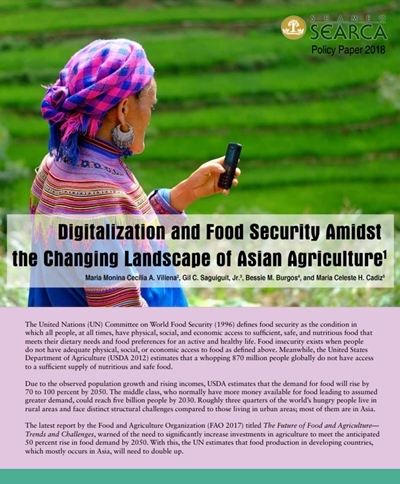 Digitalization & Food Security Amidst the Changing Landscape of Asian Agriculture